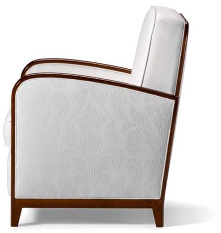 Prestige Кресло с обивкой из ткани с подлокотниками Capricci Cvh026 - Вид №2