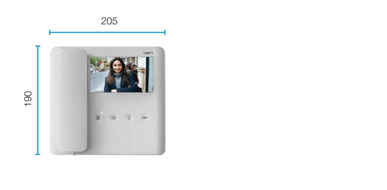 Система домофона и видеодомофона CAME AGT VIDEO ARCH-00078550 - Вид №2