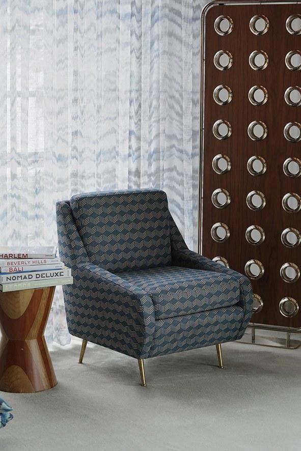 Aldeco Огнестойкая обивочная ткань с графическими мотивами Bloom sun-id-1410976 - Вид №8