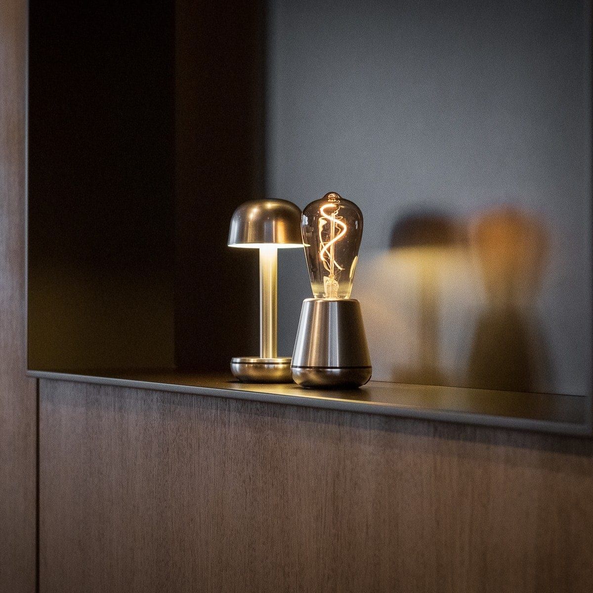 Светодиодная настольная лампа с батарейным питанием In Stock Humble ARCH-00145294 - Вид №2