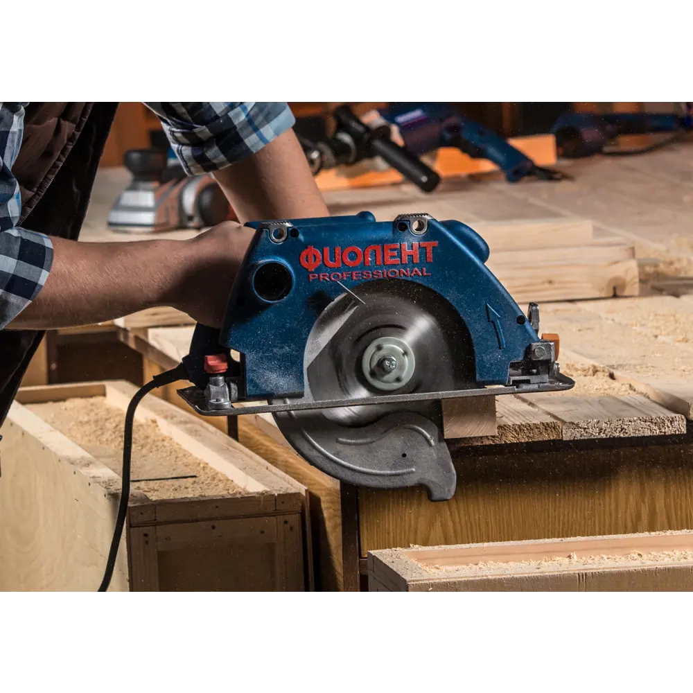 Циркулярная пила Фиолент ПД7-75 для профессиональной обработки древесины 82307206 STLM-0024328 - Вид №6