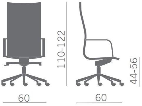 Kastel Офисное кресло на колесиках Kruna plus sun-id-1372223 - Вид №6