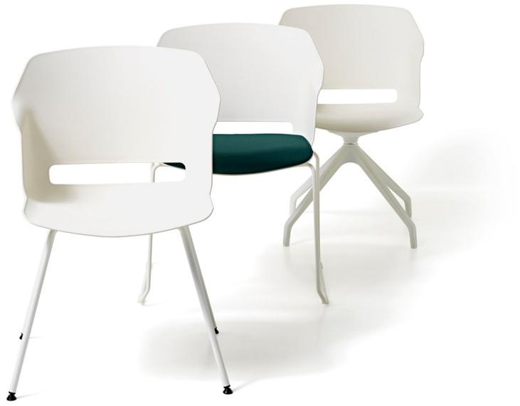 Diemme Стул из полипропилена, штабелируемый салазками Clop sun-id-1366287 - Вид №3