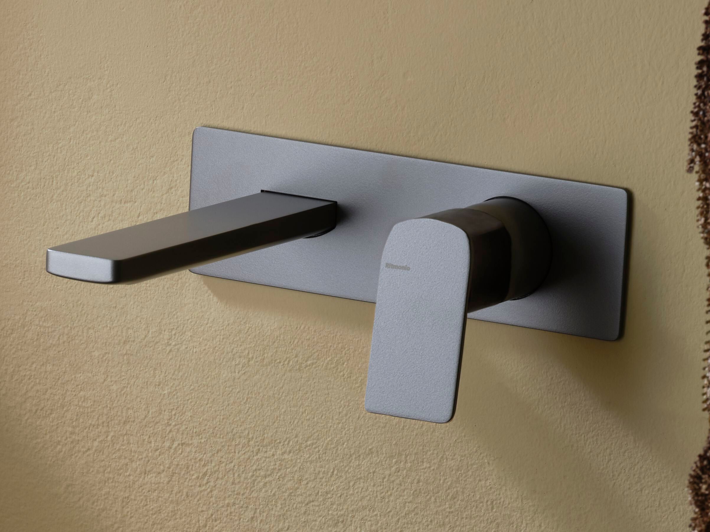 Латунь однорычажный настенный смеситель для раковины Ritmonio Haptic S ARCH-00143734