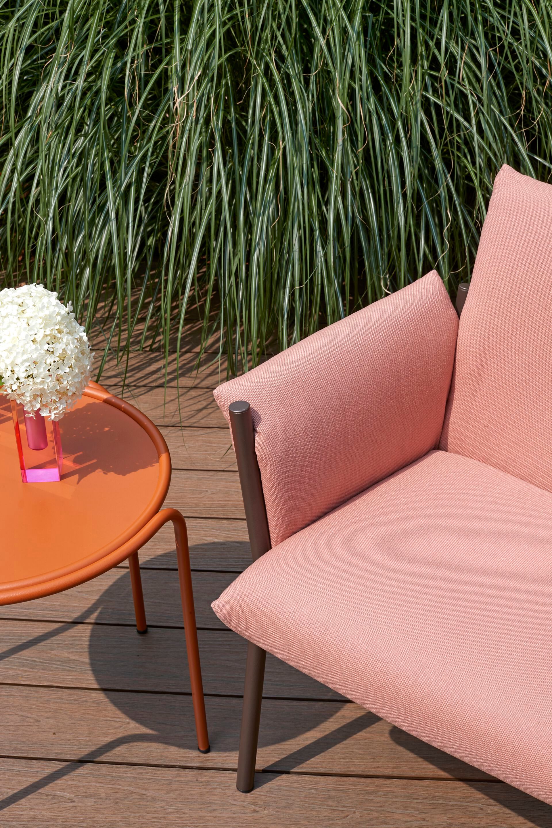 Тканевый мягкий садовый стул с подлокотниками S-CAB Breeze ARCH-00110792 - Вид №10