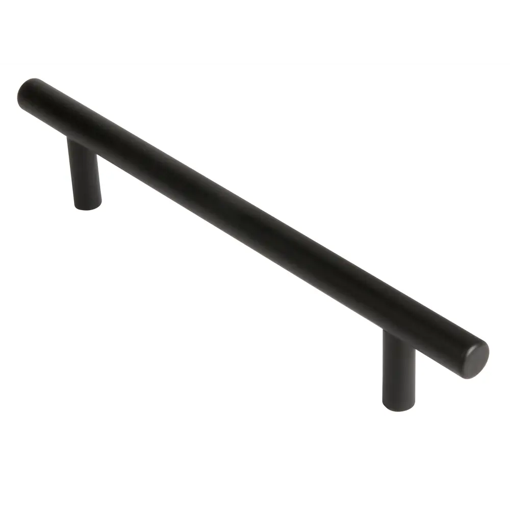 Ручка-скоба Ajax MB-H-005 128 мм цвет черный STLM-2193781