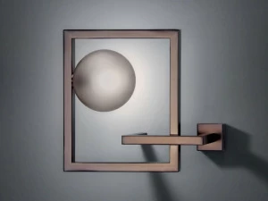 Euroluce Lampadari Настенный светильник из металла и пирекса Rhythm