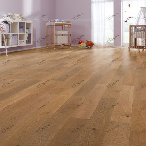 Паркетная доска Meister PS 300 Закопченый лайт 8241 Дуб Рустик с брашью (Текстурированная) 1187х142 мм 2300200079