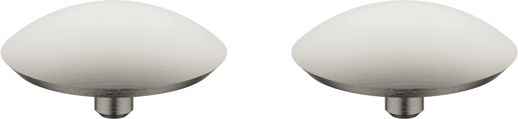 Декоративные колпачки для Perfecto - Brushed Platinum