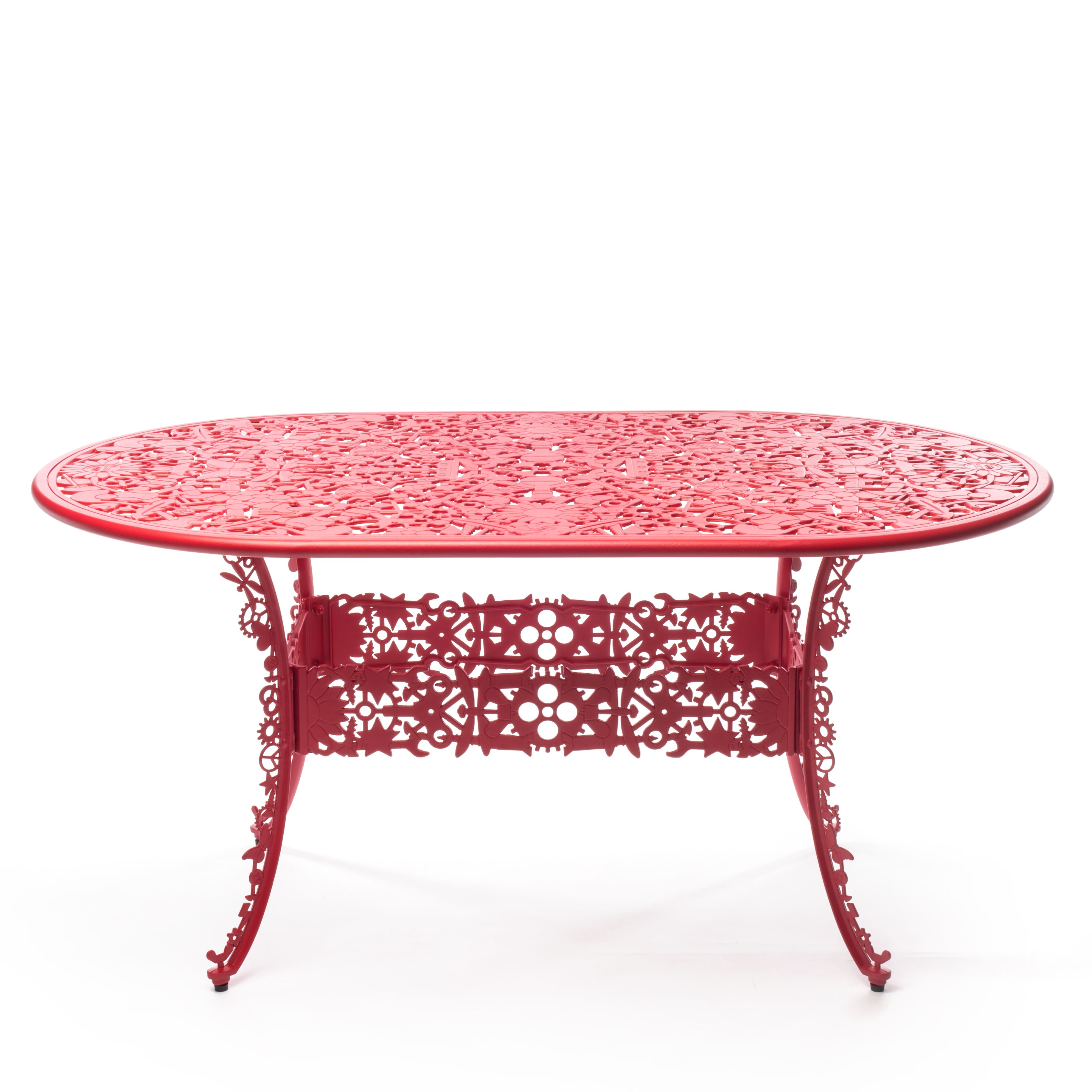 Алюминиевый овальный садовый стол Seletti Industry ARCH-00118103 - Вид №26