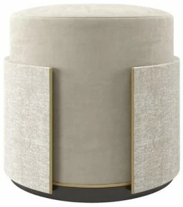 FRATO Круглый бархатный пуф  Fup240013aaa