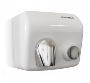 GW01 26 03 00 Genwec Ручная сушилка для рук Classicflow из белой стали