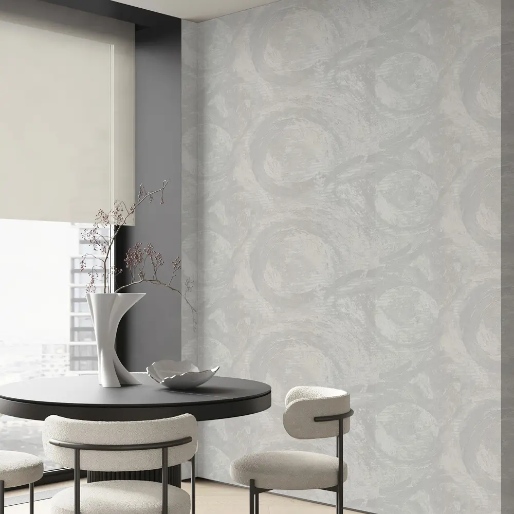 Обои флизелиновые Vog Collection Сатурн светло-серые 1.06 м 90144-44 STLM-2071631