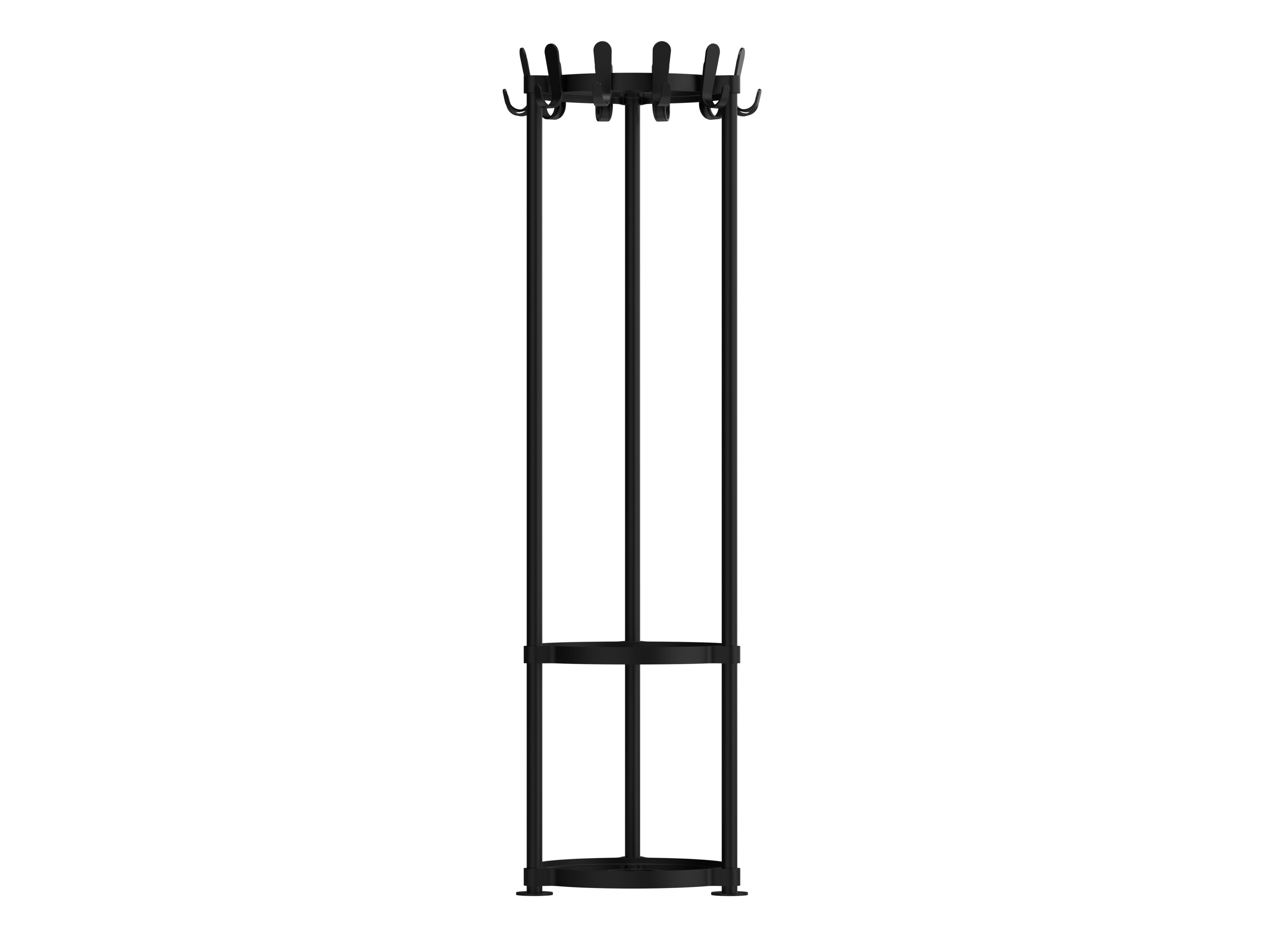 Стальная напольная вешалка с порошковым покрытием FUNCTIONALS KROK ROUND ARCH-00037601 - Вид №14