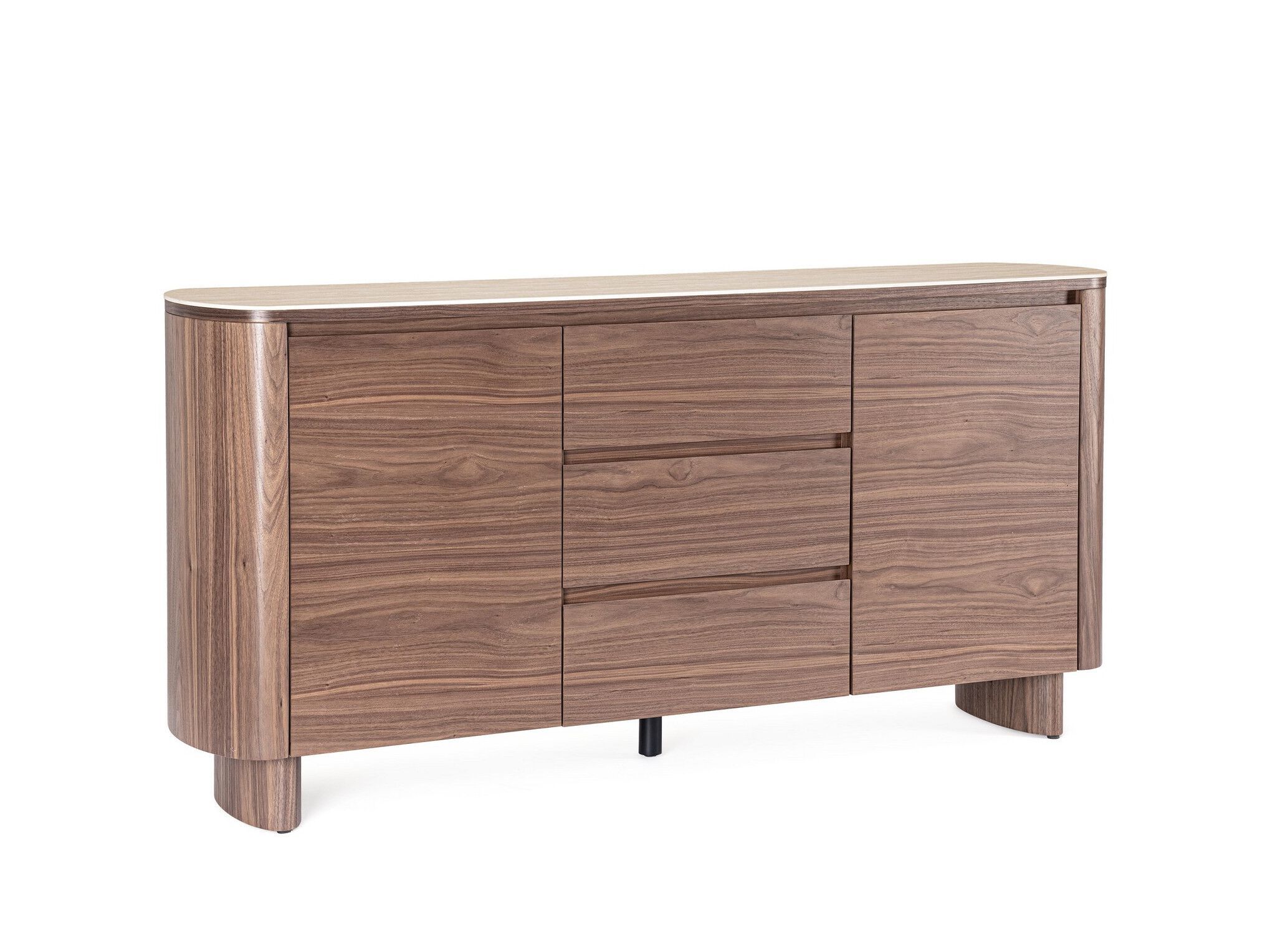 Шкаф с 3 ящиками и 2 распашными дверцами BIZZOTTO Иезекииль ARCH-00077473