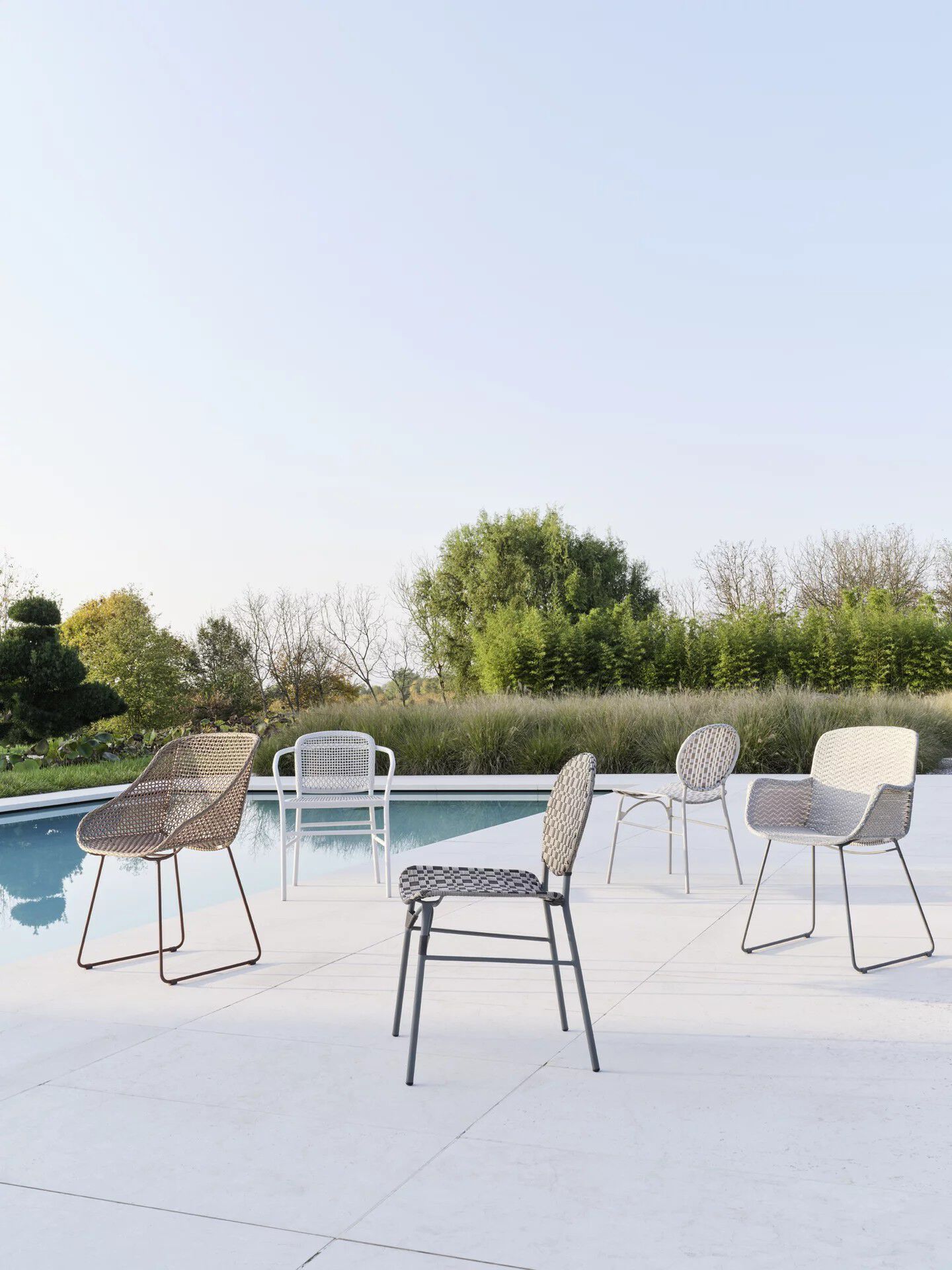 Садовый стул из смолы Gervasoni Gervasoni Outdoor ARCH-00119988 - Вид №1