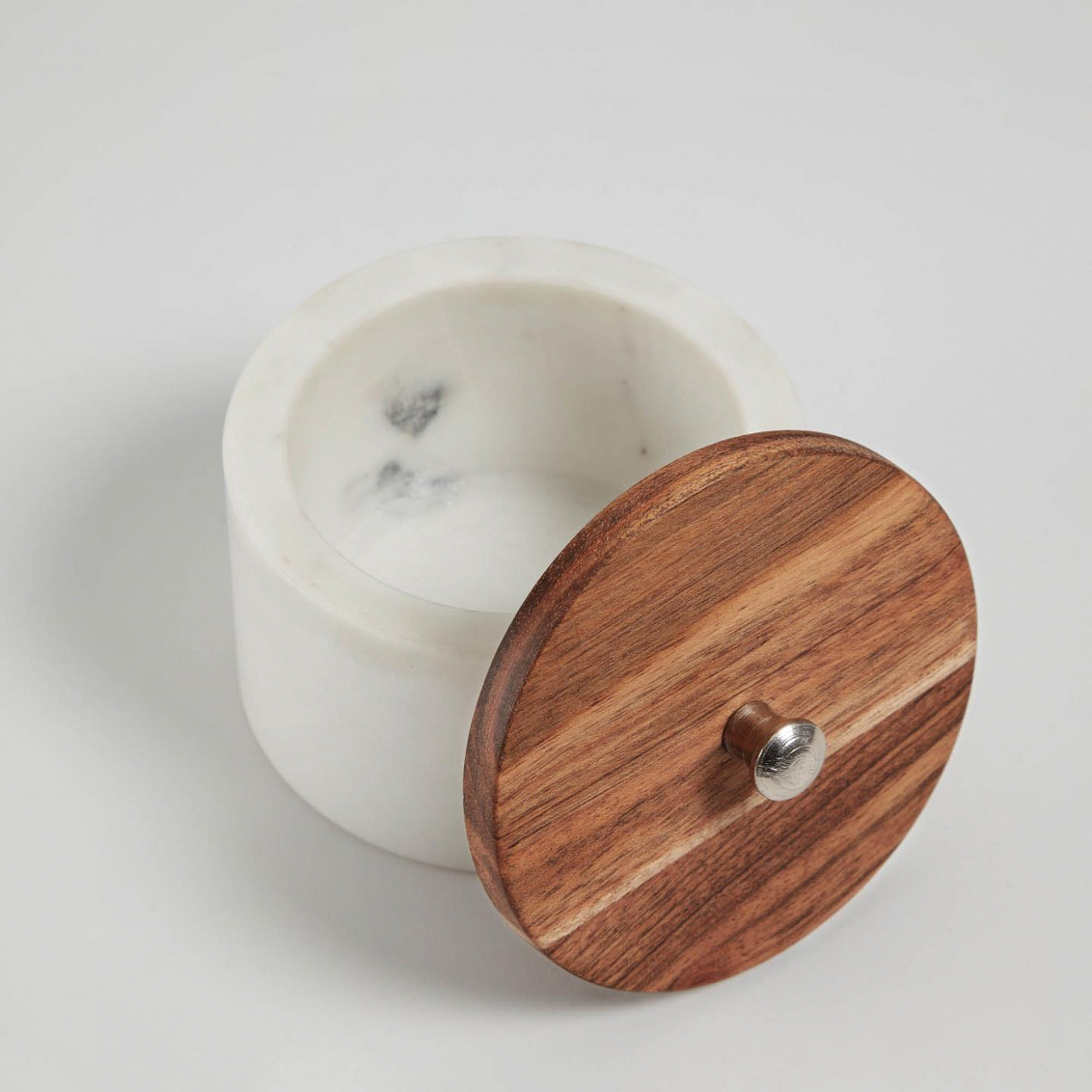 093380 контейнер для ванной комнаты белый маленький La Forma Karla  - Вид №1