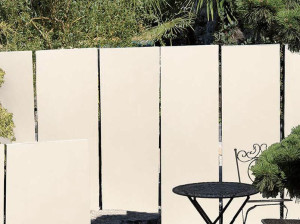 Модульный забор из спеченного камня