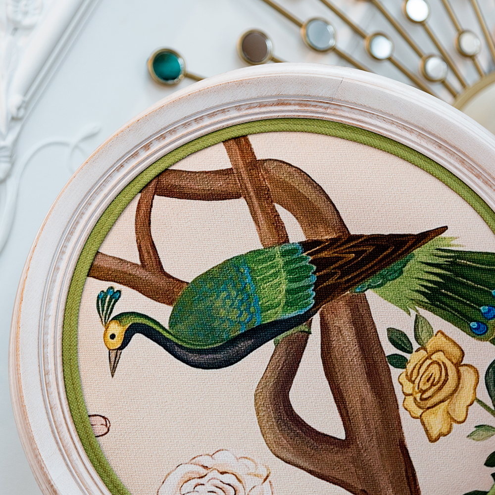 21060742 Стул «Индокитайский зелёный павлин» (версия 2) Object Desire  - Вид №14