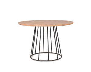 Круглый деревянный стол