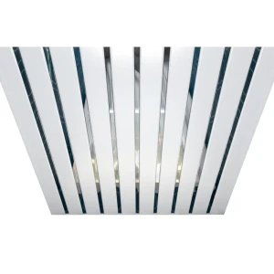 91968843 Комплект реечных потолков Mr.Tektum Classic 84R 1.72x1.52м белый матовый/хром STLM-1334035