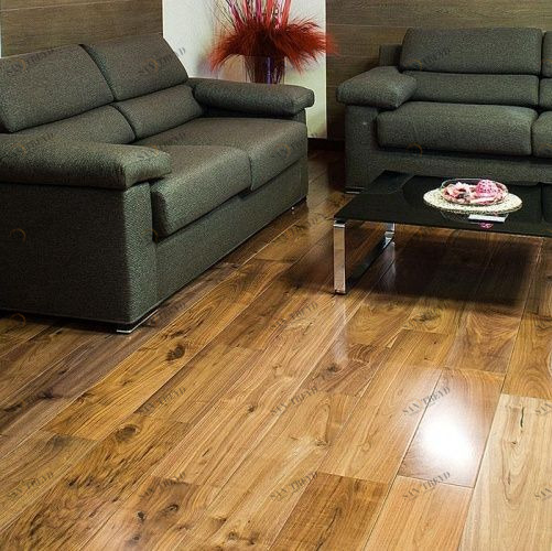 Массивная доска Magestik floor Под лаком (экзотика) (300-1820)x150x18мм Орех американский Натур (Гладкая) 300-1820х150 мм MGK Magestic floor 2600300143