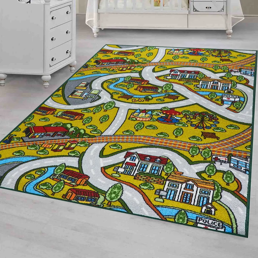 Ковер нейлон двусторонний  132890/128368 100х150 см CTIM STLM-2028186 - Вид №11