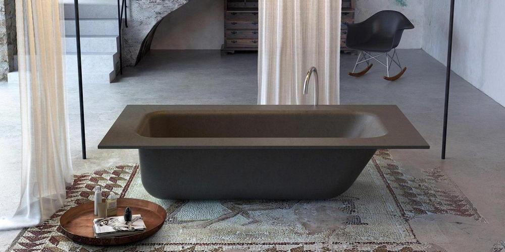 Напольная ванна Concrete Bath Glass1989 LCOBA04W - Вид №2