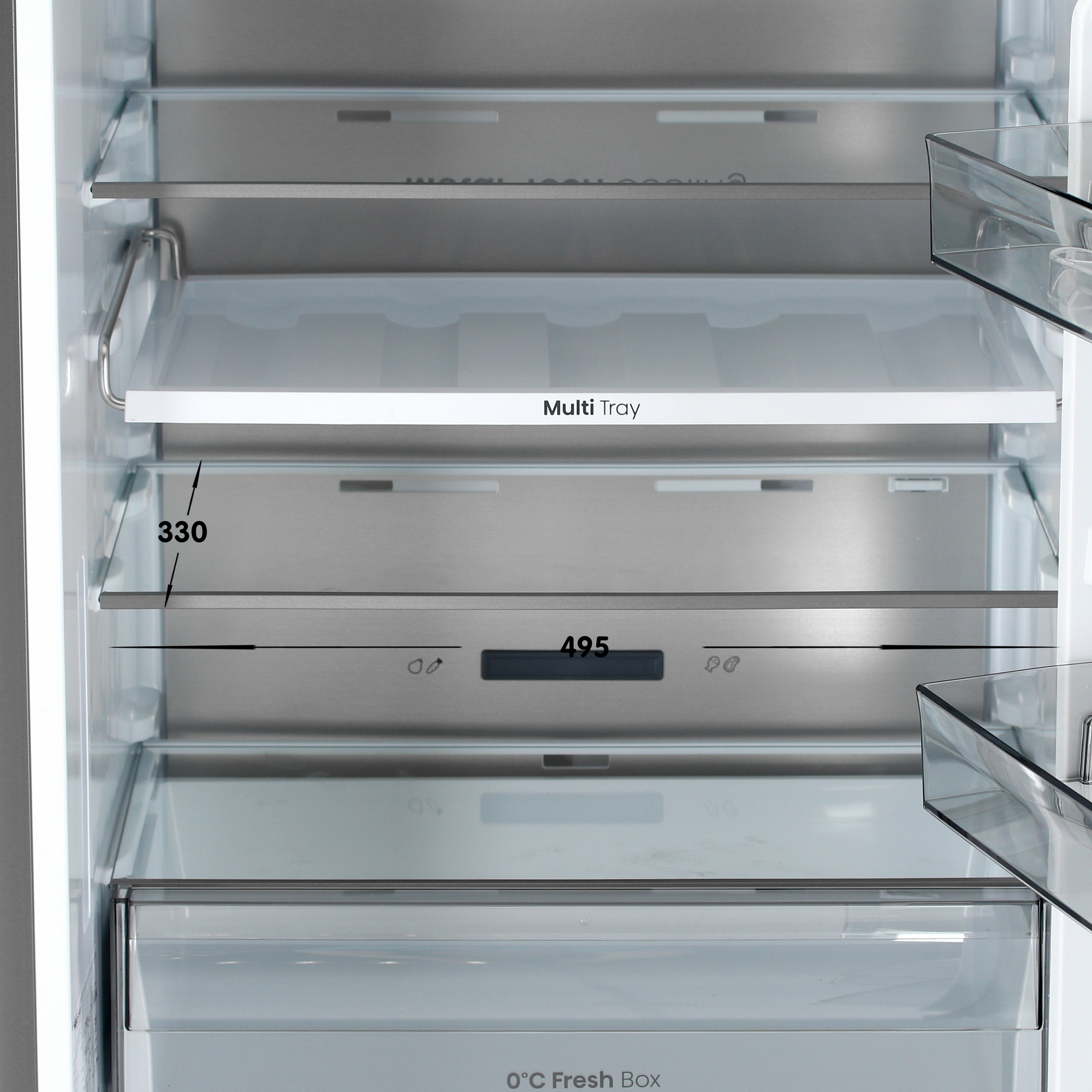 9199741 Холодильник с морозильником   Hisense RB3K330SAC1 серебристый STDN-0021209 - Вид №8