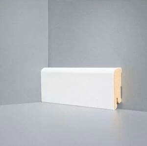 Плинтус Deartio Universal Белый, Мдф U 102-60 МДФ+эмаль 2050х60 мм.