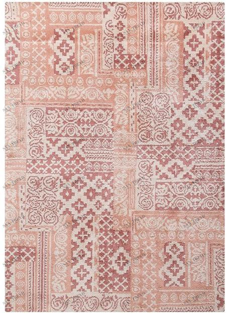 Toulemonde Bochart Прямоугольный коврик из хлопка с геометрическими мотивами Patterns sun-id-1489503