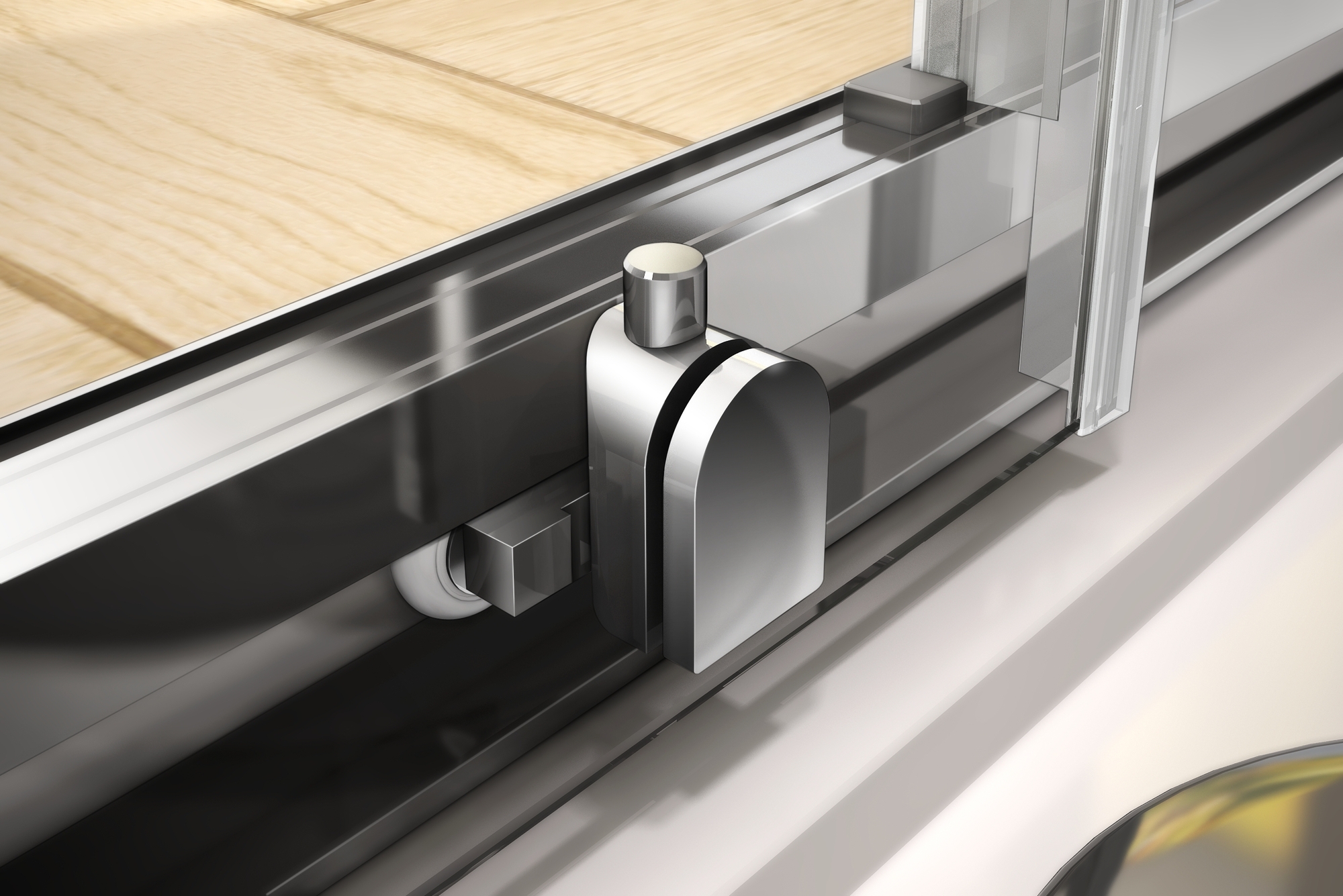 Душевой уголок CEZARES PRATICO-RH-1-120/90-P-Cr - Вид №5