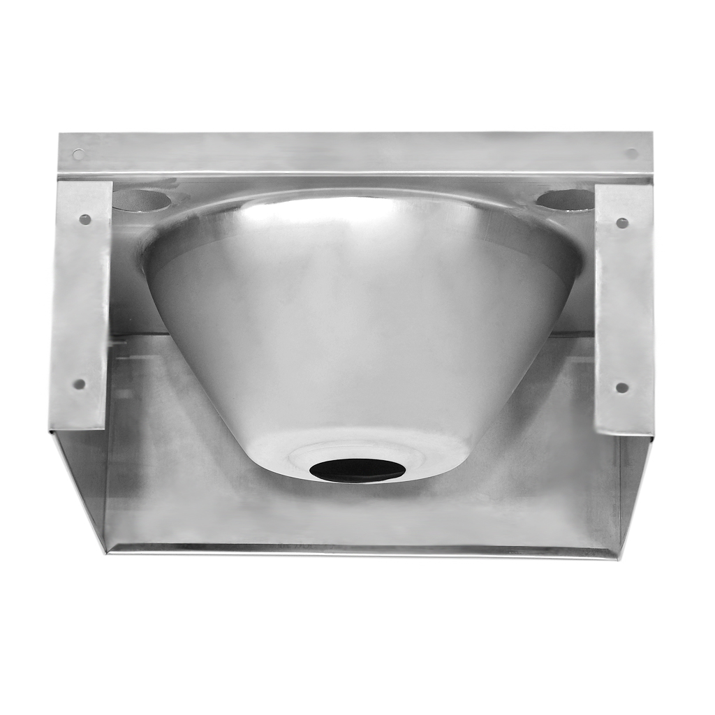 MF-133 Раковина накладная Public Steel  - Вид №4