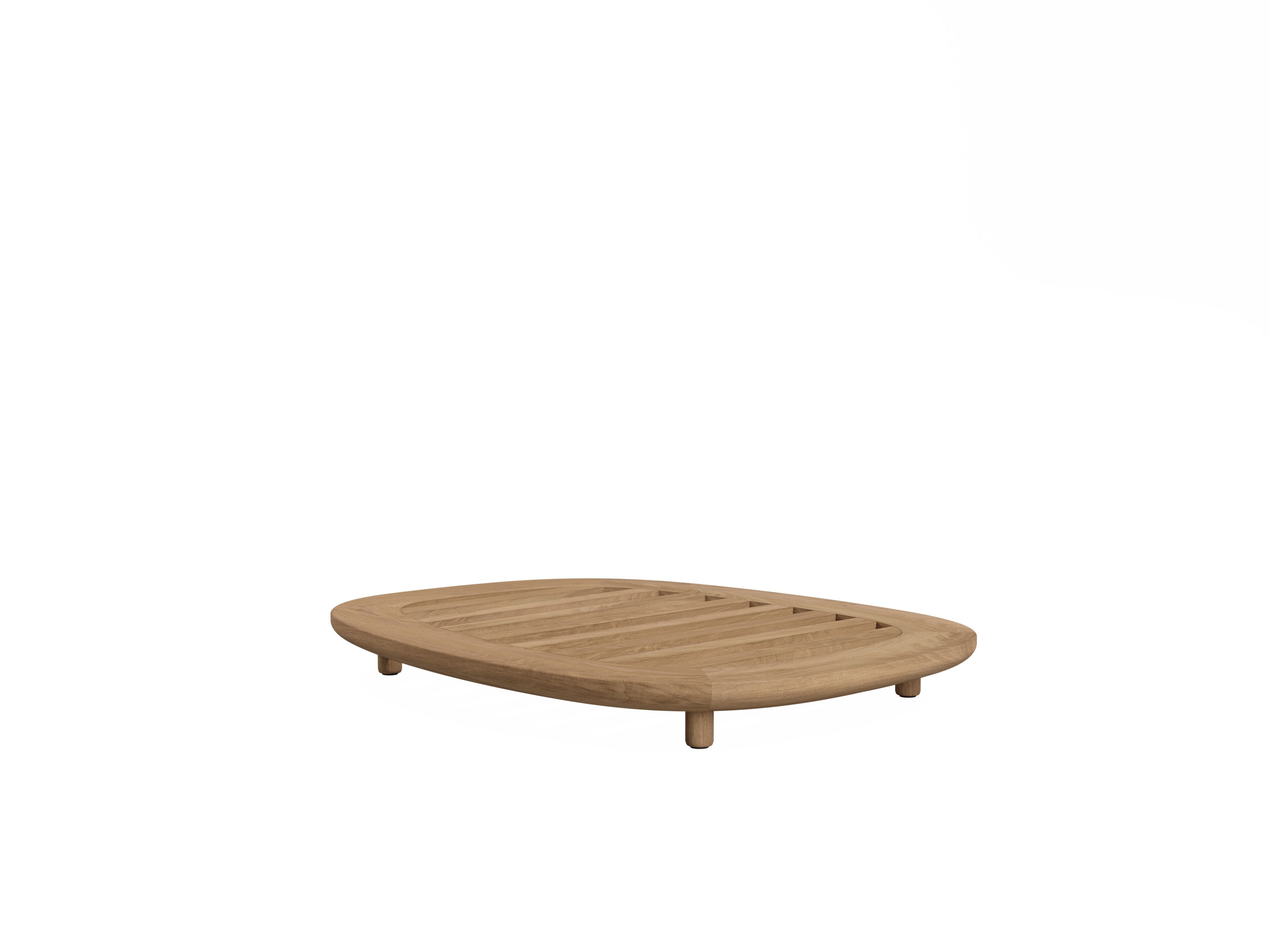 Pouf in teak TRIBÙ гелий ARCH-00120791