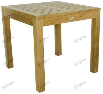 Il Giardino di Legno Квадратный деревянный садовый стол Venezia 452