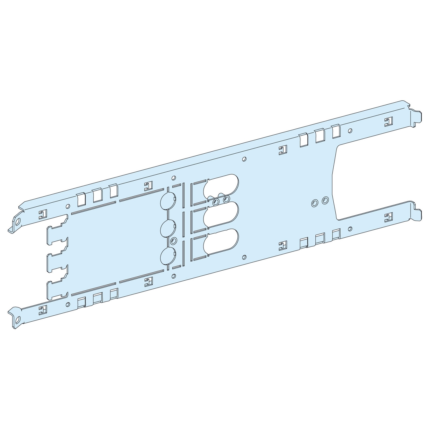 03413 М.ПЛ.ГОР.СТ/ВТ.NS250 С П.РУК,М-РЕД,3 ПОЛ Schneider Electric PRISMA P 
