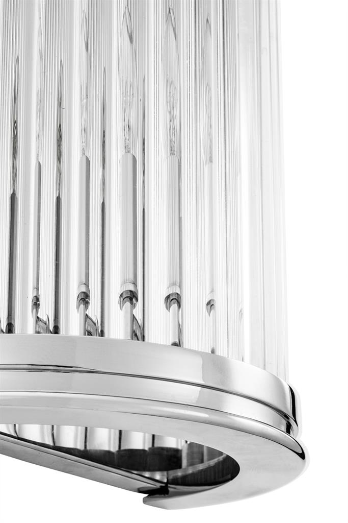 Светильник настенный серебристый Wall Lamp Alice 111095 EICHHOLTZ  00-3882665 Серебро  - Вид №2