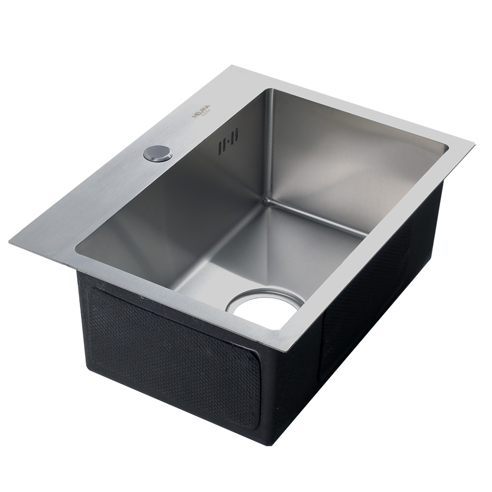 Мойка H5138F MELANA ProfLine 3,0/200 САТИН врезная прямоугольная H5138F H5138F сатин - Вид №2