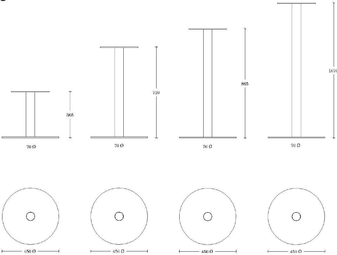 ONDARRETA Основание стола из стали Logo sun-id-1453163 - Вид №10