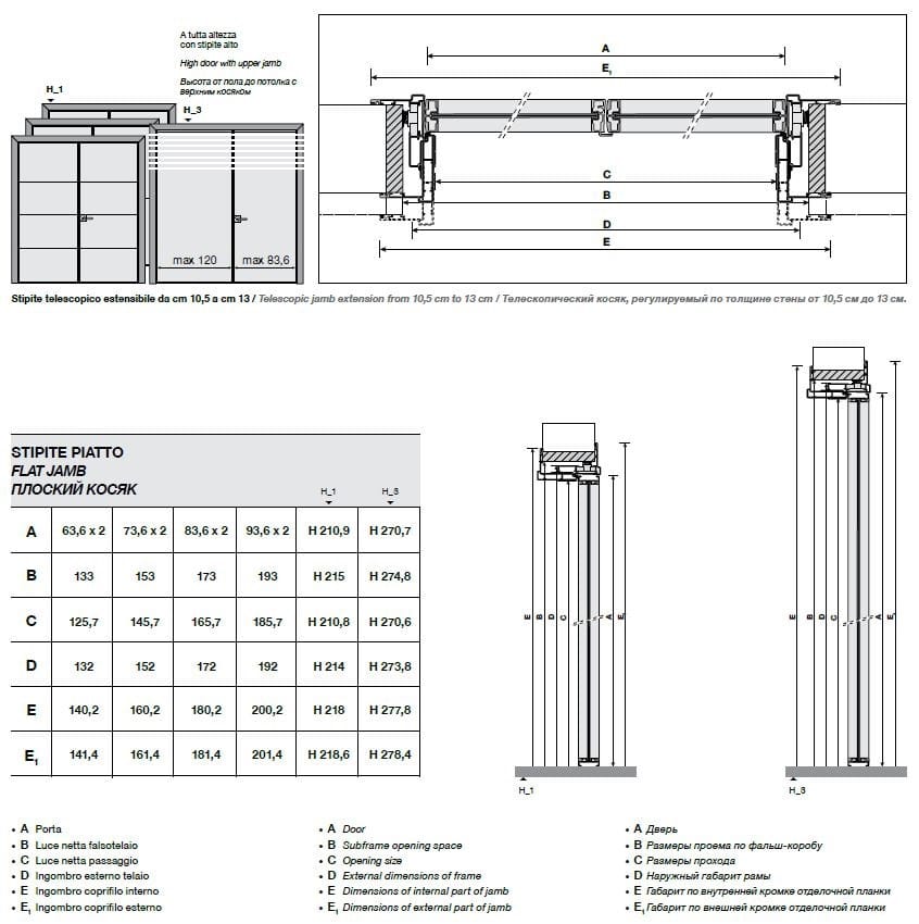 Лакированная стеклянная распашная дверь Longhi Aluminiun Chic-Doors ARCH-00087713 - Вид №7