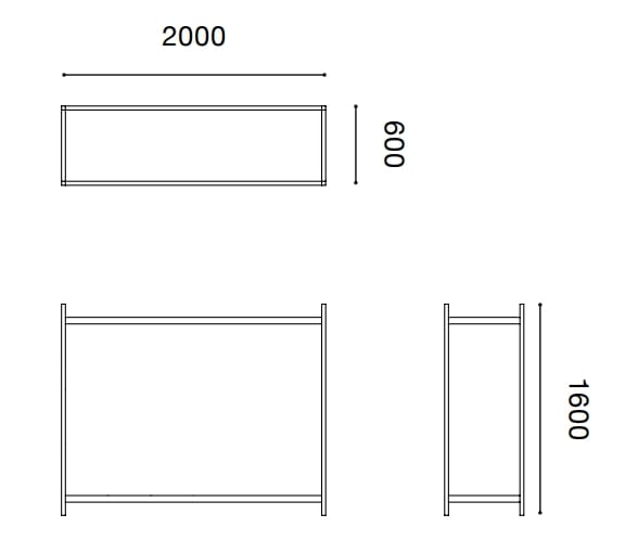 Модульная офисная перегородка Established&Sons сетка ARCH-00090125 - Вид №3