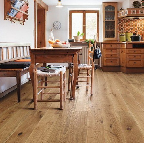 Паркетная доска Haro 4000 Series Top connect Саваж, sunProtect Дуб Кантри с брашью (Текстурированная) 2200х180 мм 532910 - Вид №4