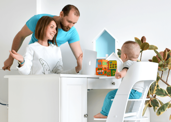 Стульчик-трансформер белый Chair ELLIPSE ELLIPSECHAIR 257703 Белый Santreyd  - Вид №2