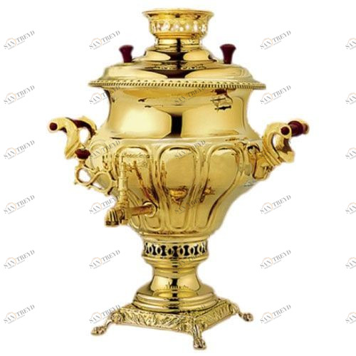 Самовар Персидский С 10/3 жаровый 6,5 л. + труба Santreyd 2687