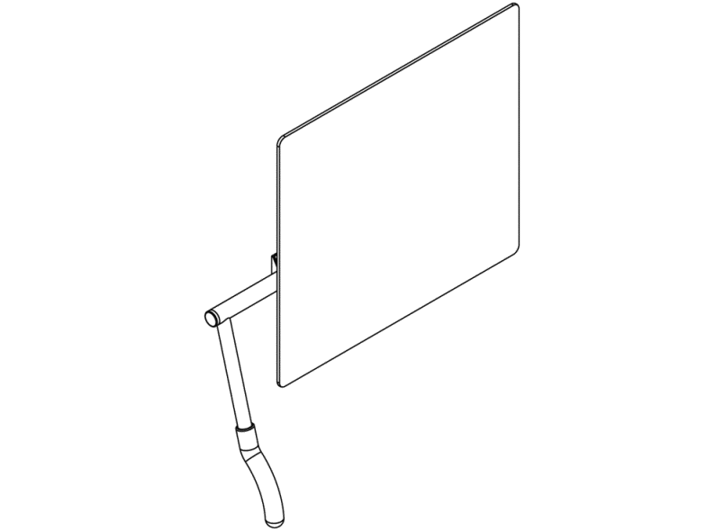 802.01.100L поворотное зеркало HEWI USA Produkte  - Вид №17