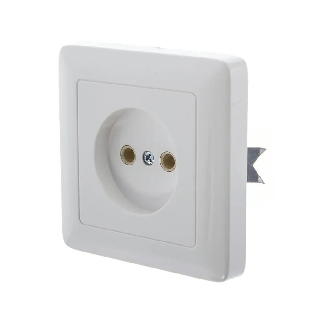 Розетка Schneider Electric Хит без заземления, цвет белый 11317636 STLM-2070274 - Вид №1