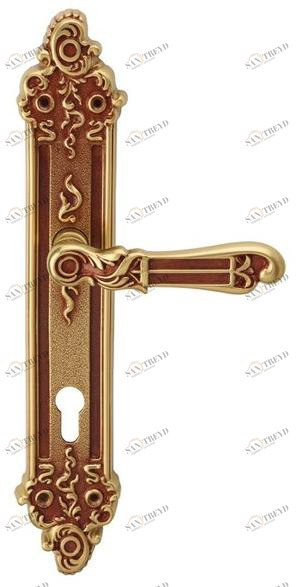 LINEA CALI' Ручка из хромированной латуни на пластине Tiffany sun-id-1370939