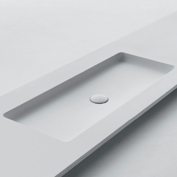 Extreme Flat Интегрированные столешницы с умывальником Falper 