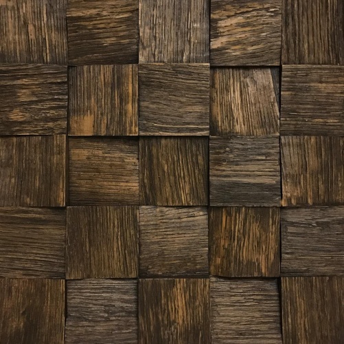 Мозаика и 3D панели из дерева Tarsi 3D 3d Колотый Венге 2.0.4.1 Дуб Селект 3д (мозаика панели), рельефная (3Д (мозаика панели), Рельефная) 300х300 мм 1401100071 - Вид №1