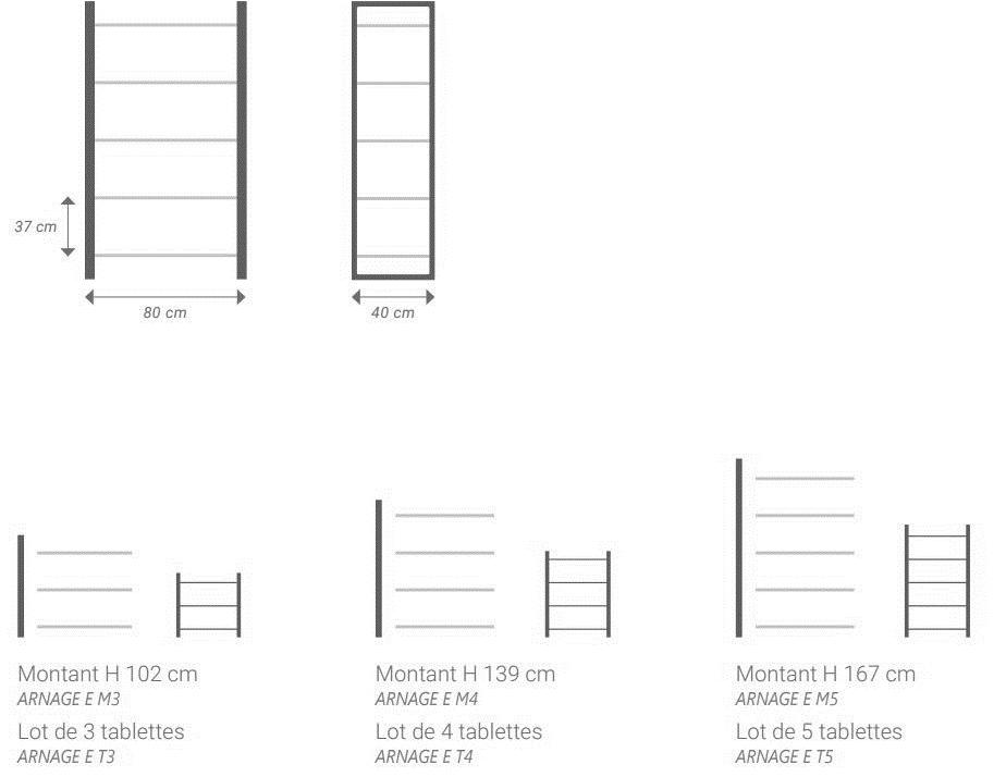 Manade Открытый самонесущий стеллаж двусторонний стальной Arnage sun-id-1373689 - Вид №8
